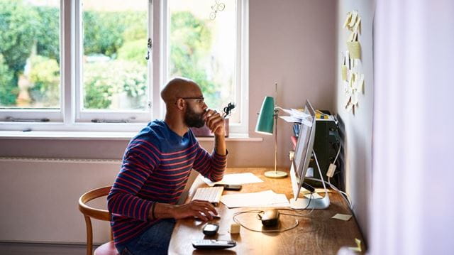 streamlined home office